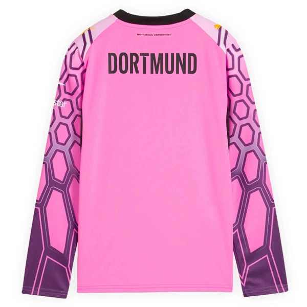 Borussia Dortmund Maalivahdin Pelipaita Miesten Vieras 2026-27 Pinkki Pitkähihainen