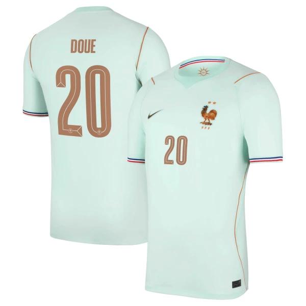 Ranska Desire Doue 20 Pelipaita Miesten Vieras MM-Kisat 2026 Ranska Desire Doue 20 Pelipaita Miesten Vieras MM-Kisat 2026