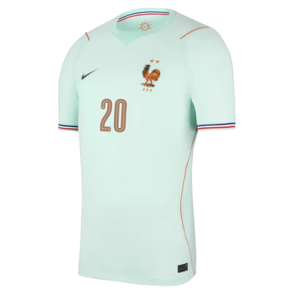 Ranska Desire Doue 20 Pelipaita Miesten Vieras MM-Kisat 2026