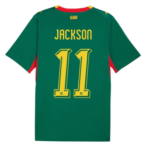 Senegal Jackson 11 Pelipaita Miesten Vieras MM-Kisat 2026 Senegal Jackson 11 Pelipaita Miesten Vieras MM-Kisat 2026