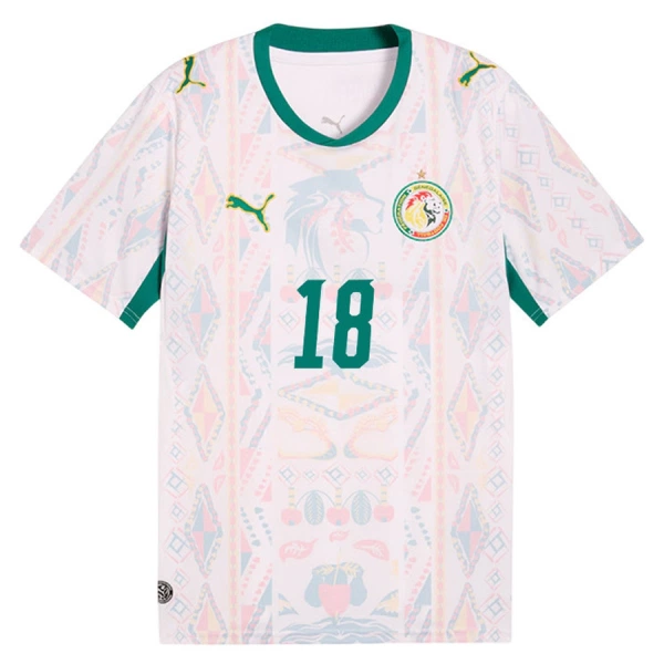 Senegal Sarr 18 Pelipaita Miesten Koti MM-Kisat 2026