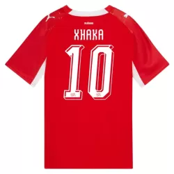 Sveitsi Granit Xhaka 10 Pelipaita Miesten Koti MM-Kisat 2026 Sveitsi Granit Xhaka 10 Pelipaita Miesten Koti MM-Kisat 2026