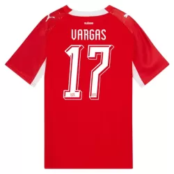 Sveitsi Vargas 17 Pelipaita Miesten Koti MM-Kisat 2026 Sveitsi Vargas 17 Pelipaita Miesten Koti MM-Kisat 2026