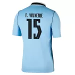 Uruguay Federico Valverde 15 Pelipaita Miesten Koti MM-Kisat 2026