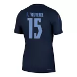 Uruguay Federico Valverde 15 Pelipaita Miesten Vieras MM-Kisat 2026