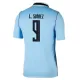 Uruguay Luis Suarez 9 Pelipaita Miesten Koti MM-Kisat 2026 Uruguay Luis Suarez 9 Pelipaita Miesten Koti MM-Kisat 2026