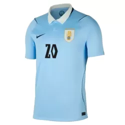 Uruguay Maximiliano Araujo 20 Pelipaita Miesten Koti MM-Kisat 2026