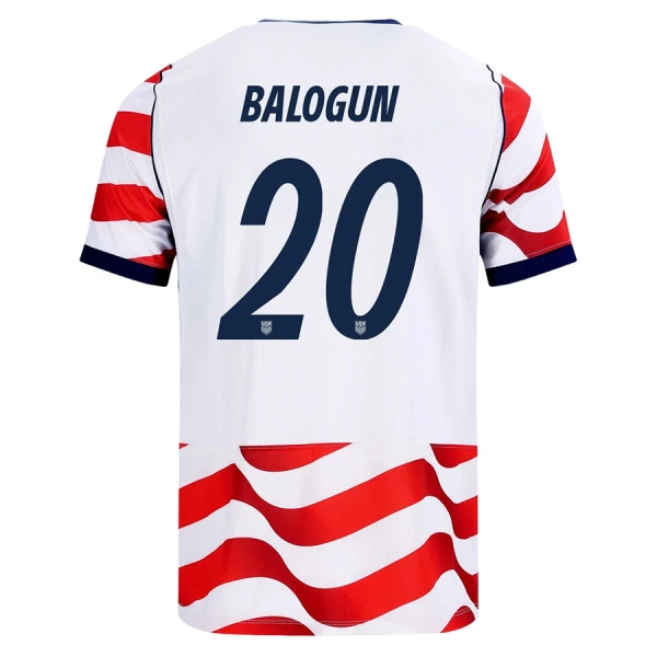 USA Balogun 20 Pelipaita Miesten Koti MM-Kisat 2026 USA Balogun 20 Pelipaita Miesten Koti MM-Kisat 2026