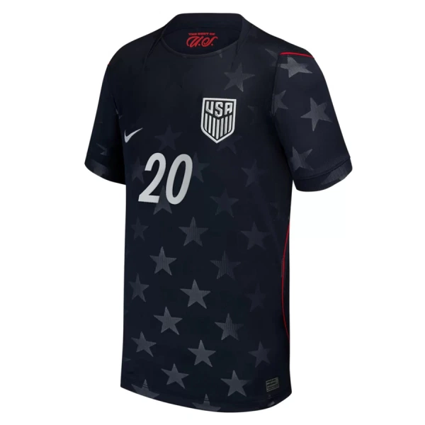 USA Balogun 20 Pelipaita Miesten Vieras MM-Kisat 2026