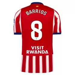 Atlético Madrid Barrios 8 Pelipaita Miesten Koti 2026-27 Atlético Madrid Barrios 8 Pelipaita Miesten Koti 2026-27