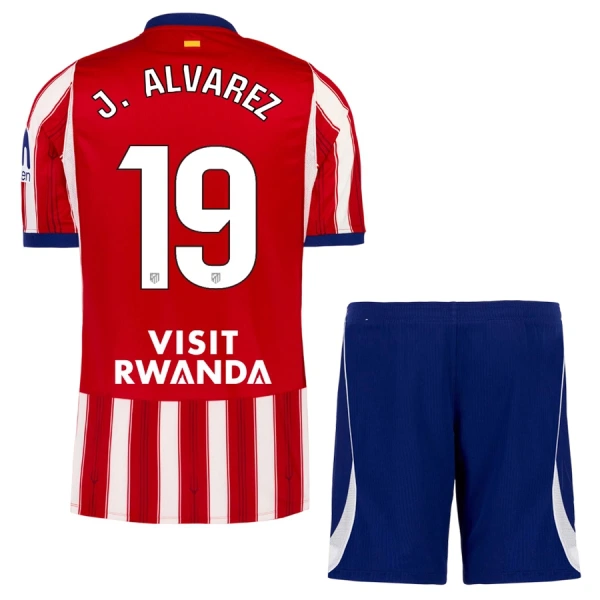 Atlético Madrid J. Alvarez 19 Pelipaita Lasten Koti 2026-27 Atlético Madrid J. Alvarez 19 Pelipaita Lasten Koti 2026-27