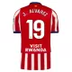 Atlético Madrid J. Alvarez 19 Pelipaita Miesten Koti 2026-27 Atlético Madrid J. Alvarez 19 Pelipaita Miesten Koti 2026-27