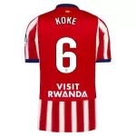 Atlético Madrid Koke 6 Pelipaita Miesten Koti 2026-27