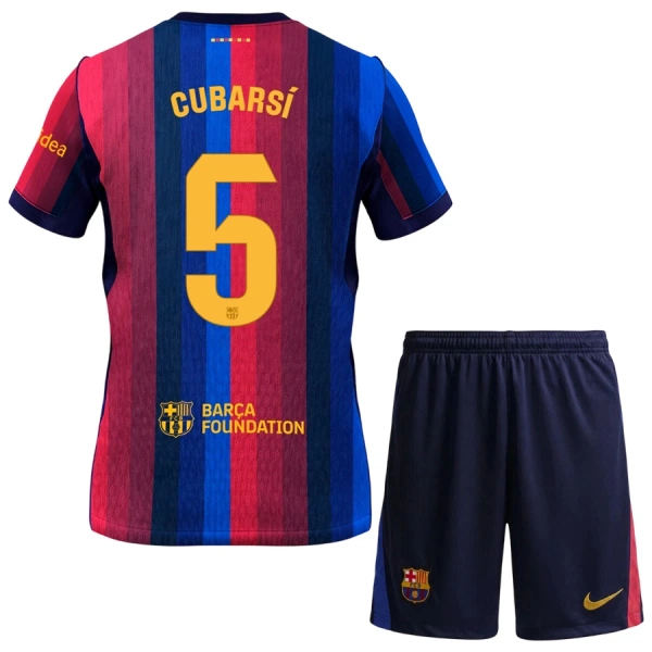 FC Barcelona Cubarsi 5 Pelipaita Lasten Koti 2026-27 FC Barcelona Cubarsi 5 Pelipaita Lasten Koti 2026-27