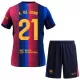 FC Barcelona Frenkie de Jong 21 Pelipaita Lasten Koti 2026-27 FC Barcelona Frenkie de Jong 21 Pelipaita Lasten Koti 2026-27