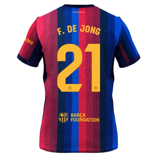 FC Barcelona Frenkie de Jong 21 Pelipaita Lasten Koti 2026-27