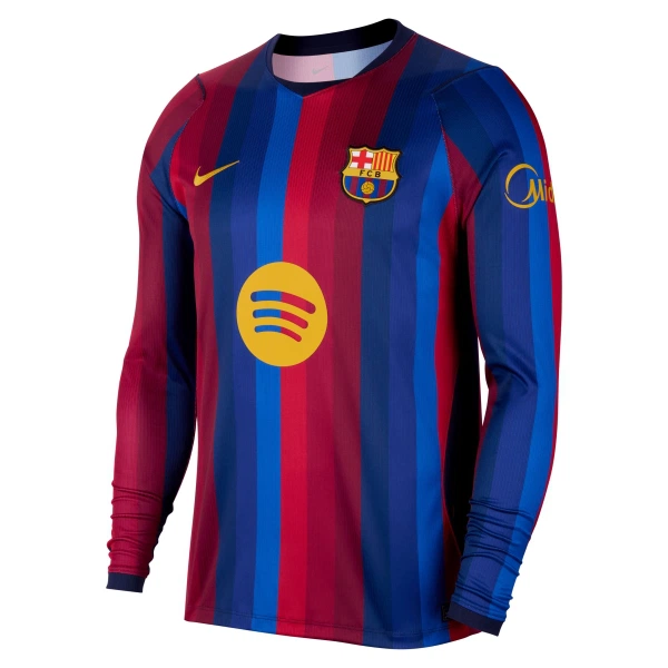 FC Barcelona Pitkähihainen Pelipaita Miesten Koti 2026-27 FC Barcelona Pitkähihainen Pelipaita Miesten Koti 2026-27