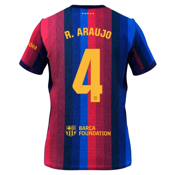 FC Barcelona R. Araujo 4 Pelipaita Lasten Koti 2026-27