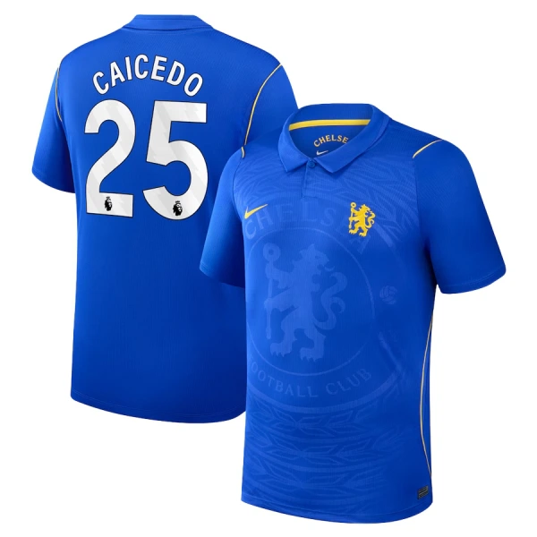 Chelsea Caicedo 25 Pelipaita Miesten Koti 2026-27 Chelsea Caicedo 25 Pelipaita Miesten Koti 2026-27