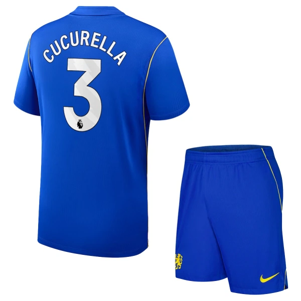 Chelsea Cucurella 3 Pelipaita Lasten Koti 2026-27 Chelsea Cucurella 3 Pelipaita Lasten Koti 2026-27