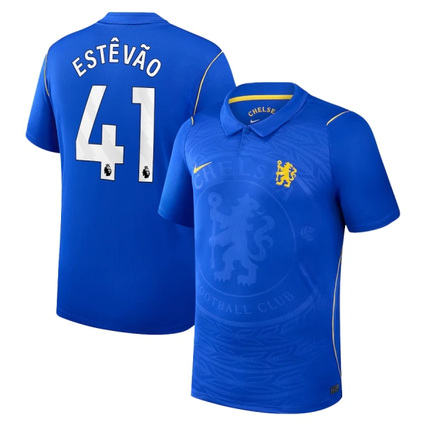 Chelsea Estevao 41 Pelipaita Miesten Koti 2026-27 Chelsea Estevao 41 Pelipaita Miesten Koti 2026-27
