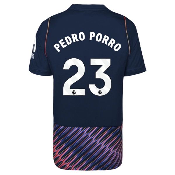 Tottenham Hotspur Pedro Porro 23 Pelipaita Miesten Vieras 2026-27 Tottenham Hotspur Pedro Porro 23 Pelipaita Miesten Vieras 2026-27