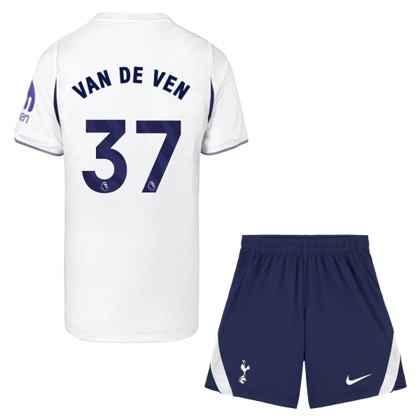 Tottenham Hotspur Van De Ven 37 Pelipaita Lasten Koti 2026-27 Tottenham Hotspur Van De Ven 37 Pelipaita Lasten Koti 2026-27
