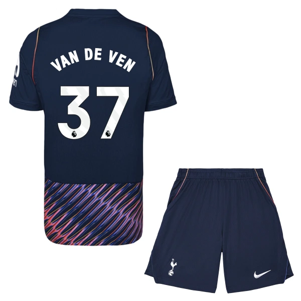 Tottenham Hotspur Van De Ven 37 Pelipaita Lasten Vieras 2026-27