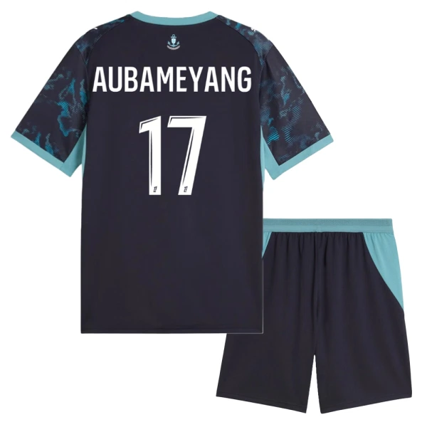 Olympique Marseille Aubameyang 17 Pelipaita Lasten Vieras 2026-27 Olympique Marseille Aubameyang 17 Pelipaita Lasten Vieras 2026-27