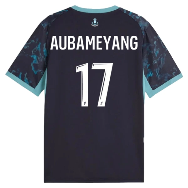 Olympique Marseille Aubameyang 17 Pelipaita Miesten Vieras 2026-27 Olympique Marseille Aubameyang 17 Pelipaita Miesten Vieras 2026-27
