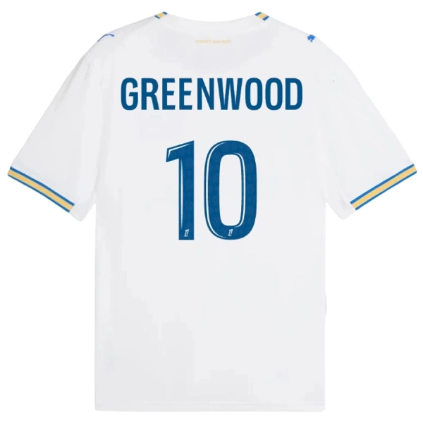 Olympique Marseille Greenwood 10 Pelipaita Miesten Koti 2026-27 Olympique Marseille Greenwood 10 Pelipaita Miesten Koti 2026-27