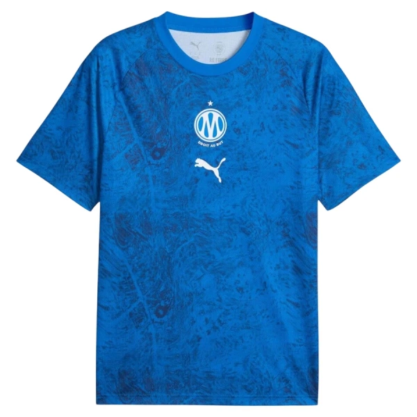 Olympique Marseille Pre-Match Pelipaita Miesten 2026-27 Sininen Olympique Marseille Pre-Match Pelipaita Miesten 2026-27 Sininen