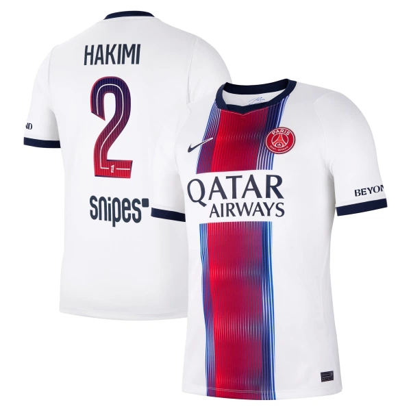 Paris Saint-Germain Hakimi 2 Pelipaita Miesten Vieras 2026-27 Paris Saint-Germain Hakimi 2 Pelipaita Miesten Vieras 2026-27