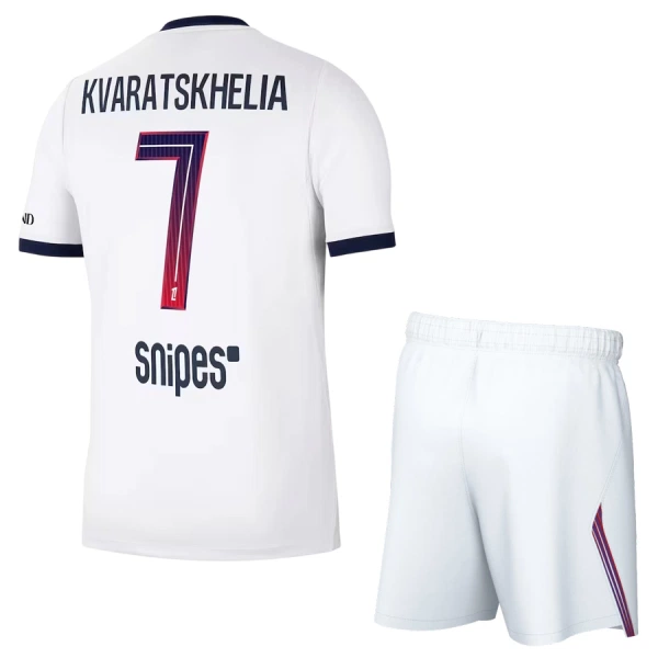 Paris Saint-Germain Kvaratskhelia 7 Pelipaita Lasten Vieras 2026-27 Paris Saint-Germain Kvaratskhelia 7 Pelipaita Lasten Vieras 2026-27