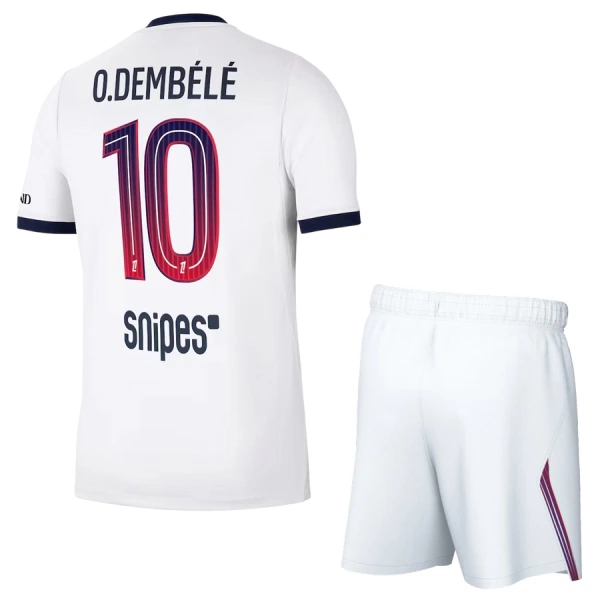 Paris Saint-Germain O. Dembele 10 Pelipaita Lasten Vieras 2026-27 Paris Saint-Germain O. Dembele 10 Pelipaita Lasten Vieras 2026-27