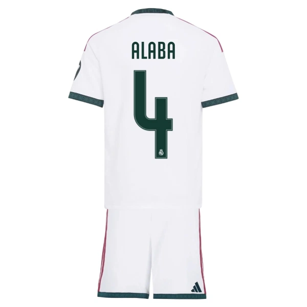 Real Madrid Alaba 4 Pelipaita Lasten Koti 2026-27 Real Madrid Alaba 4 Pelipaita Lasten Koti 2026-27
