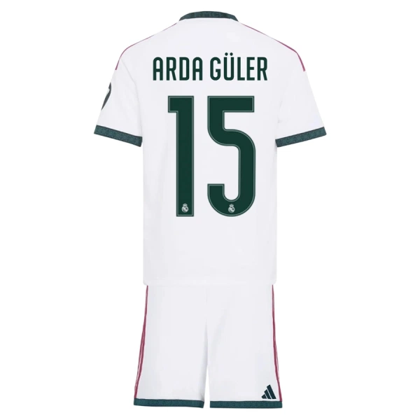 Real Madrid Arda Guler 15 Pelipaita Lasten Koti 2026-27 Real Madrid Arda Guler 15 Pelipaita Lasten Koti 2026-27