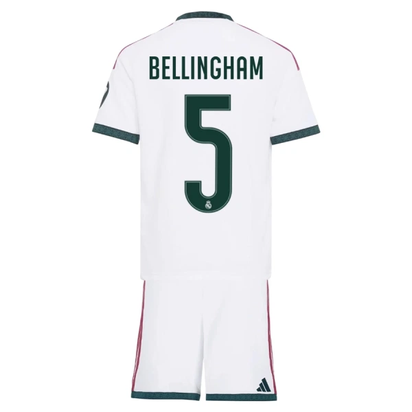 Real Madrid Bellingham 5 Pelipaita Lasten Koti 2026-27 Real Madrid Bellingham 5 Pelipaita Lasten Koti 2026-27