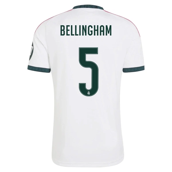 Real Madrid Bellingham 5 Pelipaita Miesten Koti 2026-27 Real Madrid Bellingham 5 Pelipaita Miesten Koti 2026-27