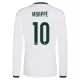 Real Madrid Mbappé 10 Pitkähihainen Pelipaita Miesten Koti 2026-27 Real Madrid Mbappé 10 Pitkähihainen Pelipaita Miesten Koti 2026-27