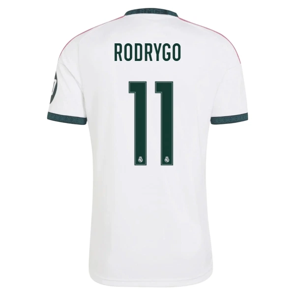 Real Madrid Rodrygo 11 Pelipaita Miesten Koti 2026-27 Real Madrid Rodrygo 11 Pelipaita Miesten Koti 2026-27
