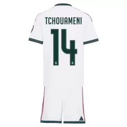 Real Madrid Tchouameni 14 Pelipaita Lasten Koti 2026-27 Real Madrid Tchouameni 14 Pelipaita Lasten Koti 2026-27