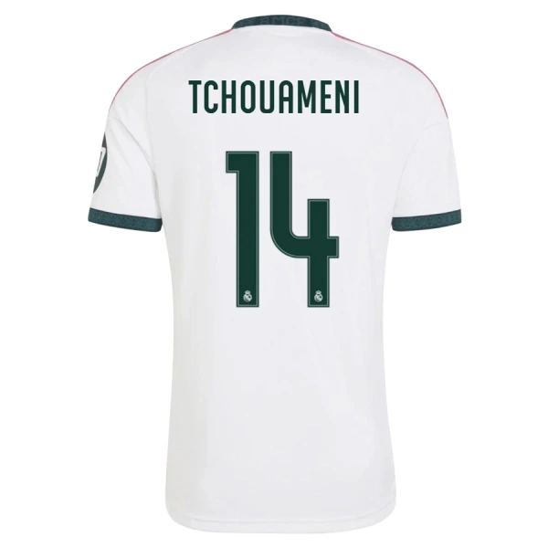 Real Madrid Tchouameni 14 Pelipaita Miesten Koti 2026-27 Real Madrid Tchouameni 14 Pelipaita Miesten Koti 2026-27