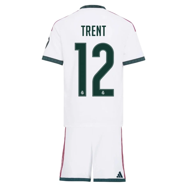 Real Madrid Trent Alexander-Arnold 12 Pelipaita Lasten Koti 2026-27 Real Madrid Trent Alexander-Arnold 12 Pelipaita Lasten Koti 2026-27