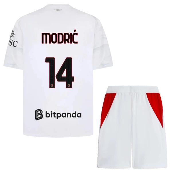 AC Milan Modrić 14 Pelipaita Lasten Vieras 2026-27 AC Milan Modrić 14 Pelipaita Lasten Vieras 2026-27