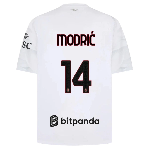 AC Milan Modrić 14 Pelipaita Miesten Vieras 2026-27 AC Milan Modrić 14 Pelipaita Miesten Vieras 2026-27