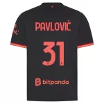 AC Milan Pavlovic 31 Pelipaita Miesten Kolmas 2026-27
