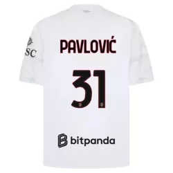 AC Milan Pavlovic 31 Pelipaita Miesten Vieras 2026-27 AC Milan Pavlovic 31 Pelipaita Miesten Vieras 2026-27