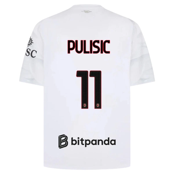 AC Milan Pulisic 11 Pelipaita Miesten Vieras 2026-27 AC Milan Pulisic 11 Pelipaita Miesten Vieras 2026-27