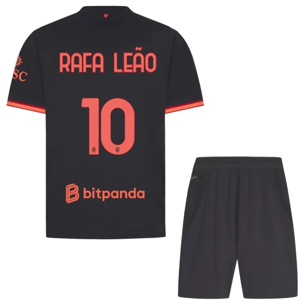 AC Milan Rafael Leao 10 Pelipaita Lasten Kolmas 2026-27 AC Milan Rafael Leao 10 Pelipaita Lasten Kolmas 2026-27